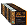 Junkless Chewy Granola Bars, Cinnamon Roll, 48 Bars (6 X 1.1 Oz Bars/Box - 8 Boxes), Non-Gmo, Low Sugar, Great Tasting, Made For Kids & Families