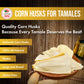 Corn Husks For Tamales 1 Lb (16Oz) - Natural And Premium Dried Corn Husk Tamale Wrappers | Perfect Hojas Para Tamal For Authenti