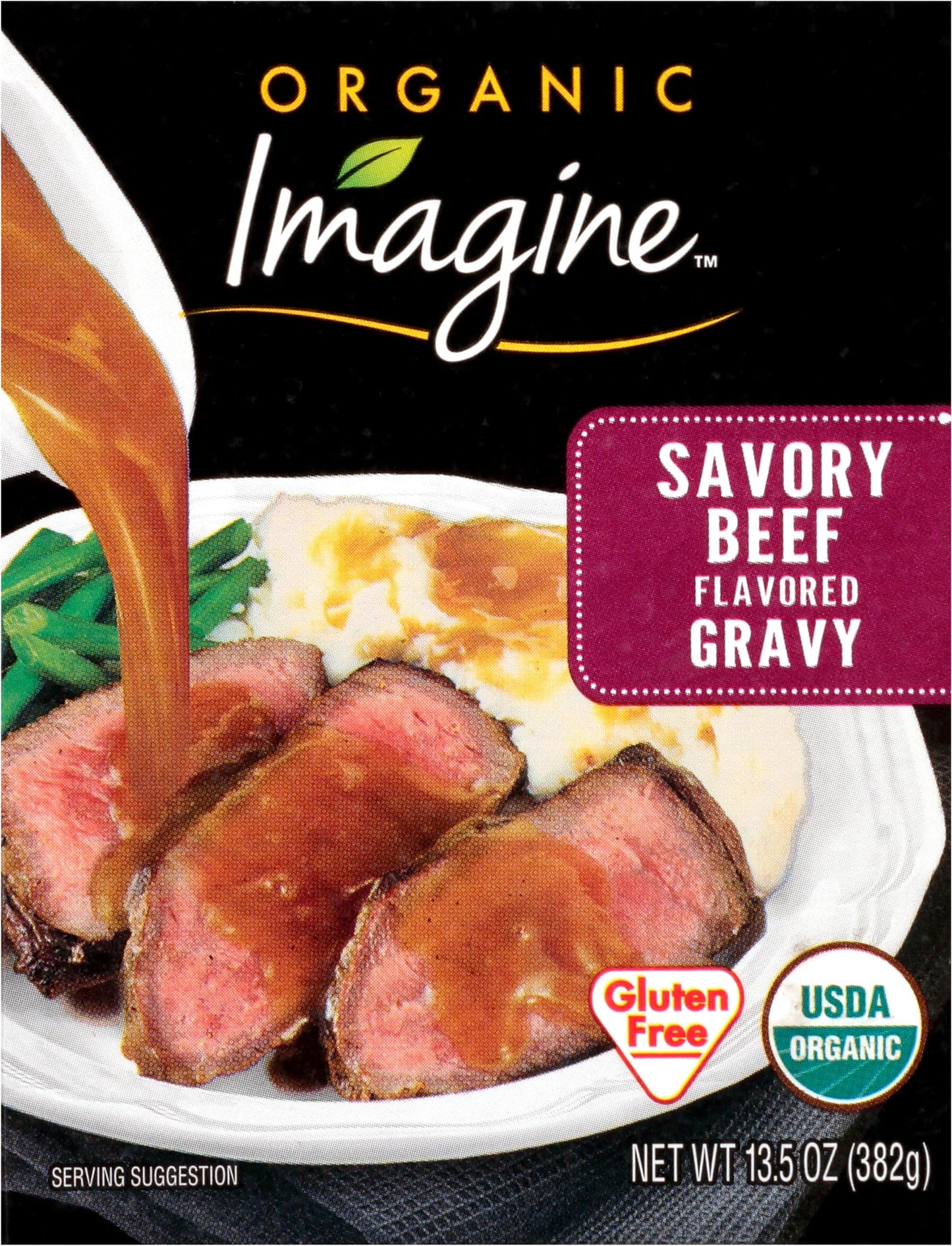 Imagine Organic Savory Beef Flavored Gravy 13.5 oz