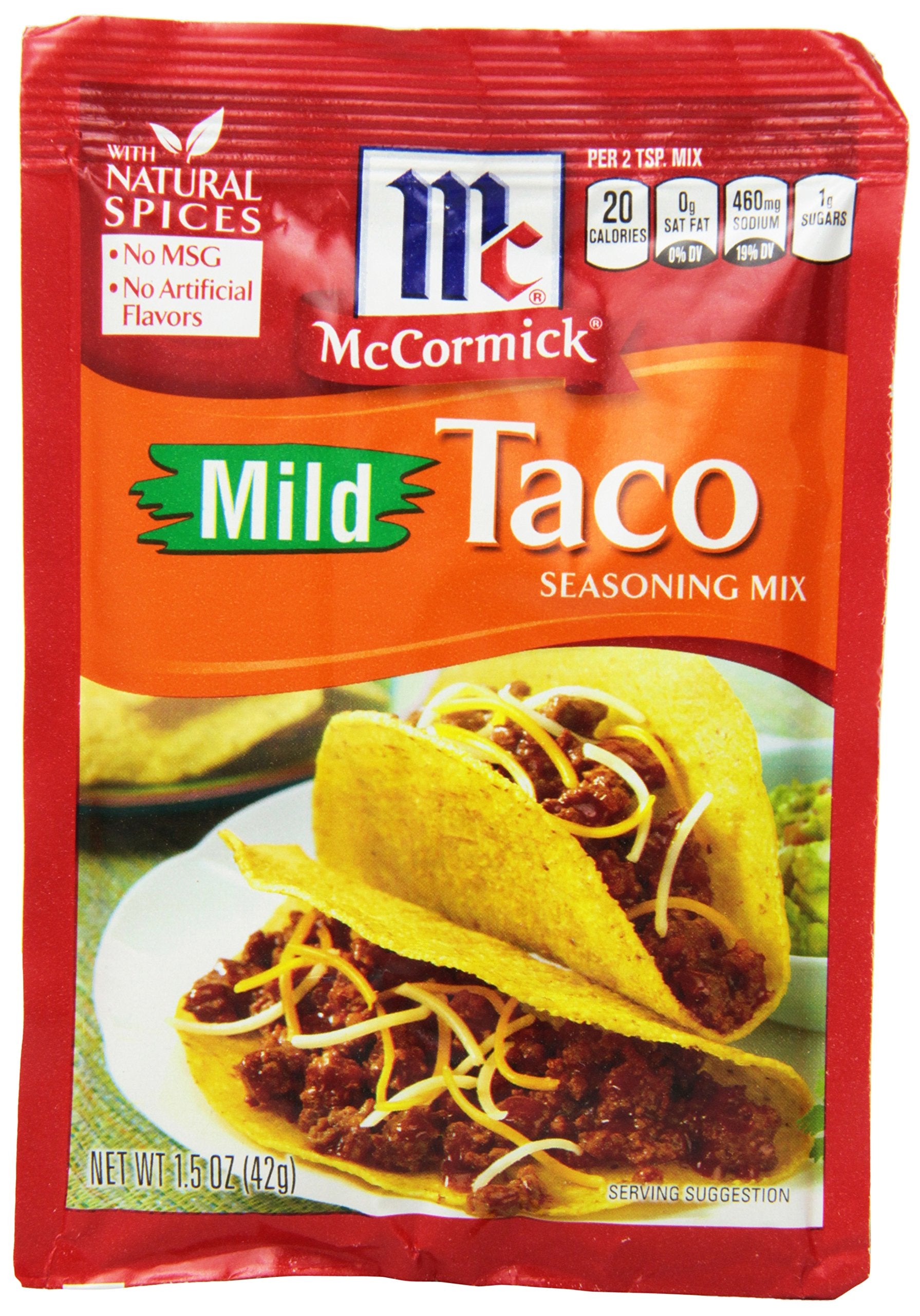 Mccormick Mild Taco Seasoning Mix, 1.5 Oz