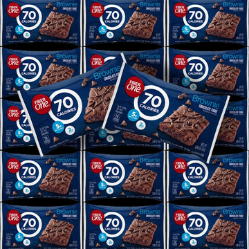 Fiber One Brownies, 70 Calories Each, 20% Daily Fiber, 28 Bars, No Artificial Ingredients