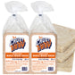 Crust Away Crustless Whole Wheat Bread - Clean Ingredients - Non-GMO, Kosher, All Natural - 14 Day Shelf Life - Pack of 2