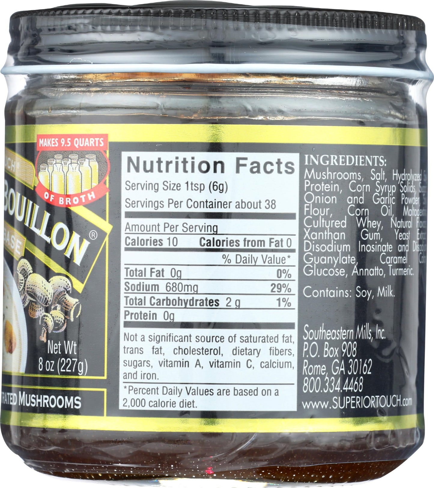 Better Than Bouillon Mushroom Base, 8 Ounces (Pack Of 6)