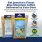Island Blue 100% Jamaica Blue Mountain Medium Roasted Whole Beans Coffee (8Oz)