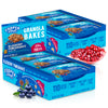 Cooper Street - Chewy Granola Bakes, Blueberry Pomegranate Oatmeal Cookies, Alternative To Granola Bars & Fruit And Vegetable Bars, No Nuts, Dairy, Soy & Artificial Ingredients, 12Ct Economy 2 Packs