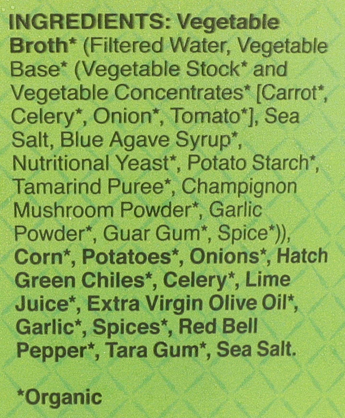 Boulder Organic Foods, Green Chile Corn Chowder, 24 Ounce