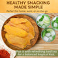Low Sugar Added SPICY Dried Mango Slices 32 Oz - Delicious Texture Soft & Juicy Low Sugar Added Dried Mango - Naturally Ripened