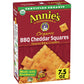 Annies Organic Bbq Cheddar Squares Flavoured Snack Crackers 7.5 Oz