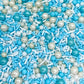 Manvscakes | Sprinkles | 4 oz | Cake sprinkles | Cupcake sprinkles | Baking | Sprinkle mix | Edible sprinkle (Baby blue)