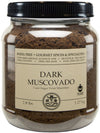 Pure Dark Muscovado Sugar, All-Natural Gourmet Sweetener For Coffee, Tea, And Baking , 3.0 Lb Canister (Pack Of 1)