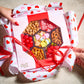 Nut Cravings Fathers Day Gourmet Dad Treats - Mixed Nuts & Heart Candy Gift Basket In Red Gold Box (7 Assortments, 1 Lb) Food Ar
