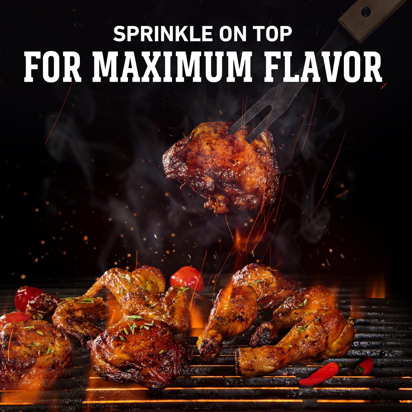 Weber Kick'N Chicken Seasoning, 5 Ounce Shaker (Pack Of 6)
