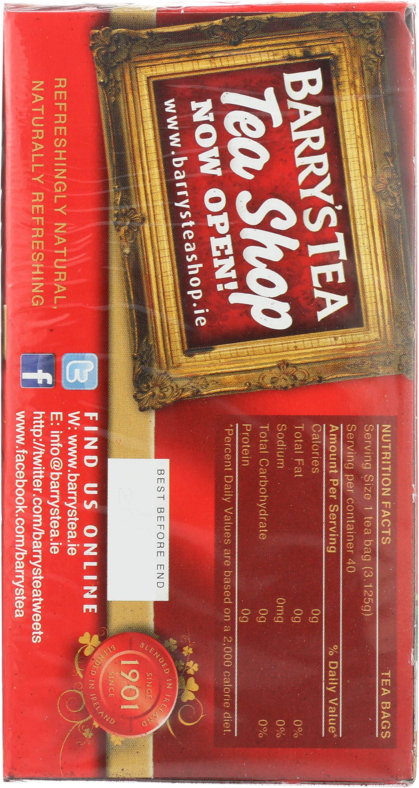 Barry'S Tea, Gold Blend, 40-Count (Pack Of 12) (Model: Asinpposprme19777)