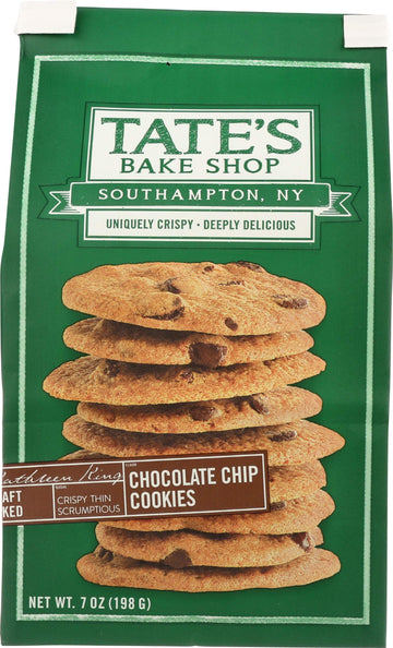 Tate's Bake Shop Cookies-Chocolate Chip, 7 Ounce