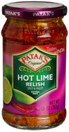 Patak'S Hot Lime Relish, Extra Hot, 10 Ounce (Pack Of 6)