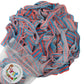 All Color Sour Gummy Belts (Blazpberry Red & Blue Raspberry, 2 Lb)