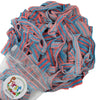 Variety Color Sour Gummy Belts (Blazpberry Red & Blue Raspberry, 1 LB)