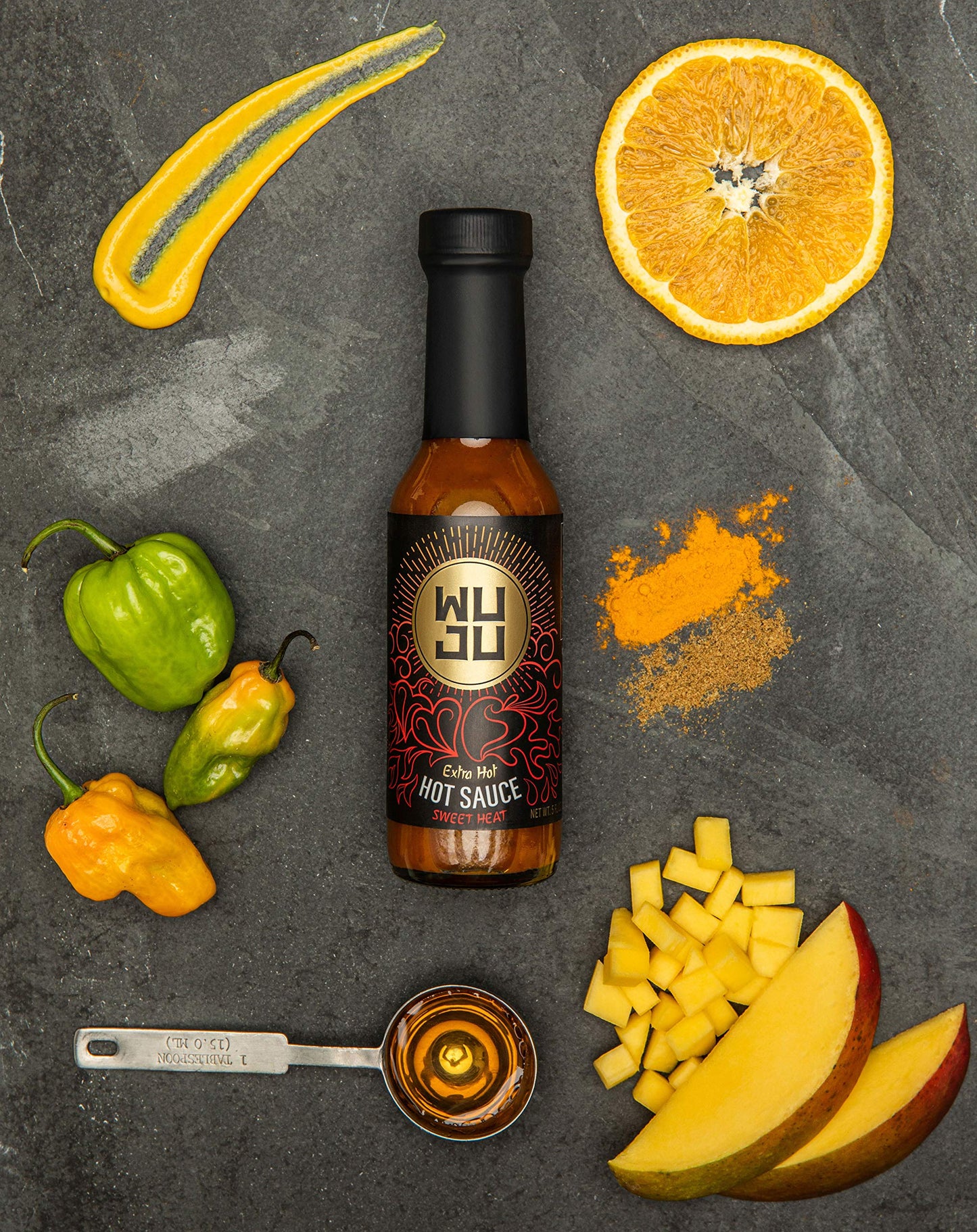Wuju Hot Sauce - Case of 6 - 5 FZ(D0102H7744Y.)