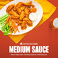 Buffalo Wild Wings Medium Buffalo Sauce, 12 Fl. Oz., Perfect Dipping Sauce, Chicken Marinade, Wing Seasoning And Burger Topping, Enjoy A Medium, Comfortable Heat