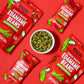 The Only Bean Crunchy Roasted Edamame Snacks Pack (Sriracha), Protien Keto Food, Gluten Free, Asian Chinese Korean Japanese Snac