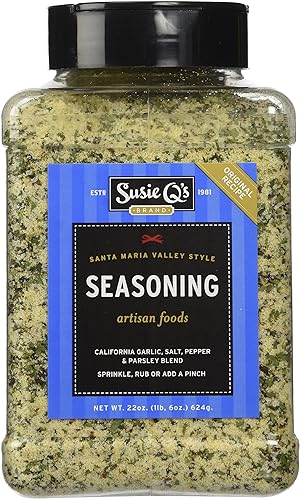 Susie Q's Original Santa Maria Style Seasoning, 22 Ounce - Flavorful All-Purpose Spice Blend for Grilling and Cooking