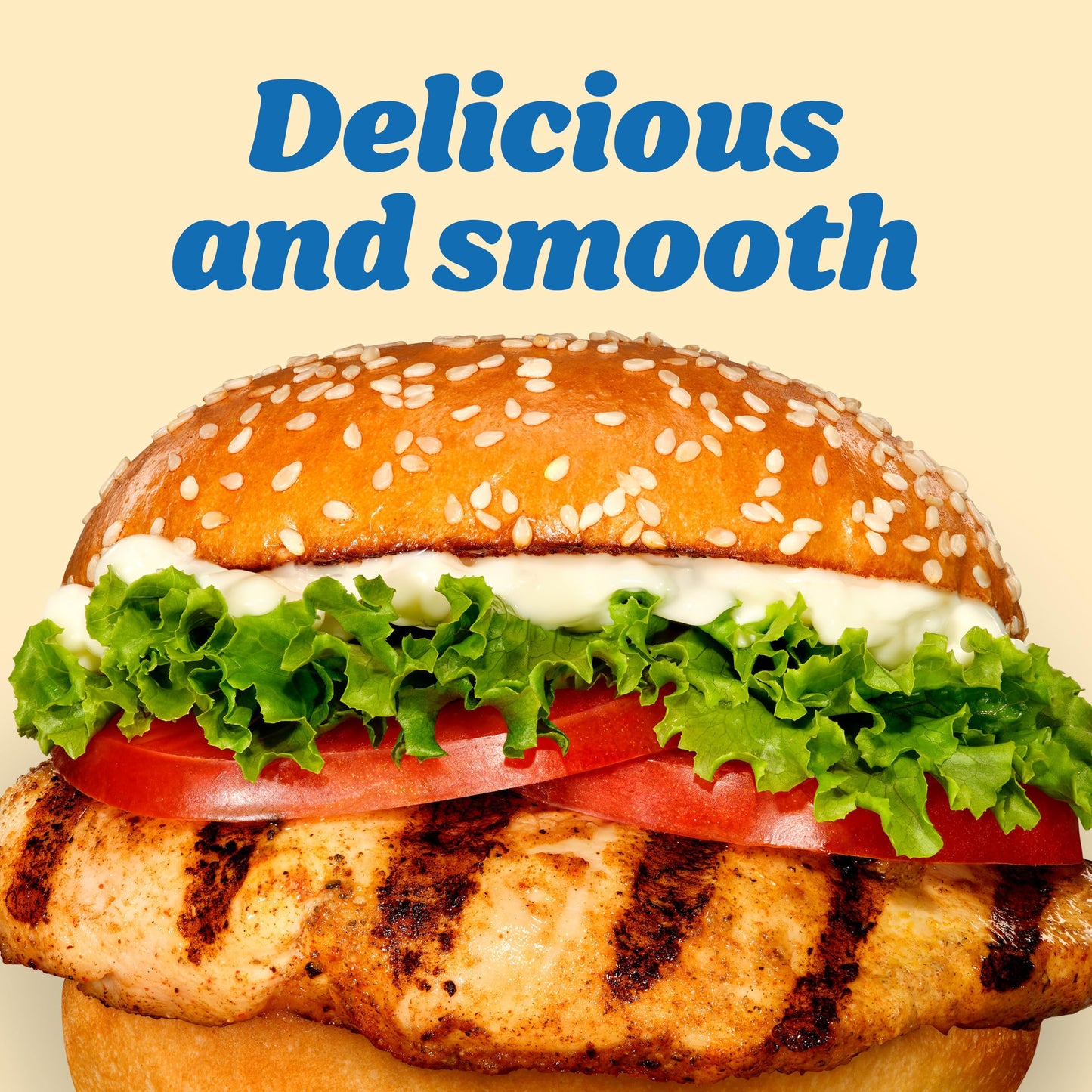 Kraft Real Mayo Creamy & Smooth Mayonnaise - Classic Spreadable Condiment for Sandwiches, Salads, and Dips, Made w/ Cage-Free Eg