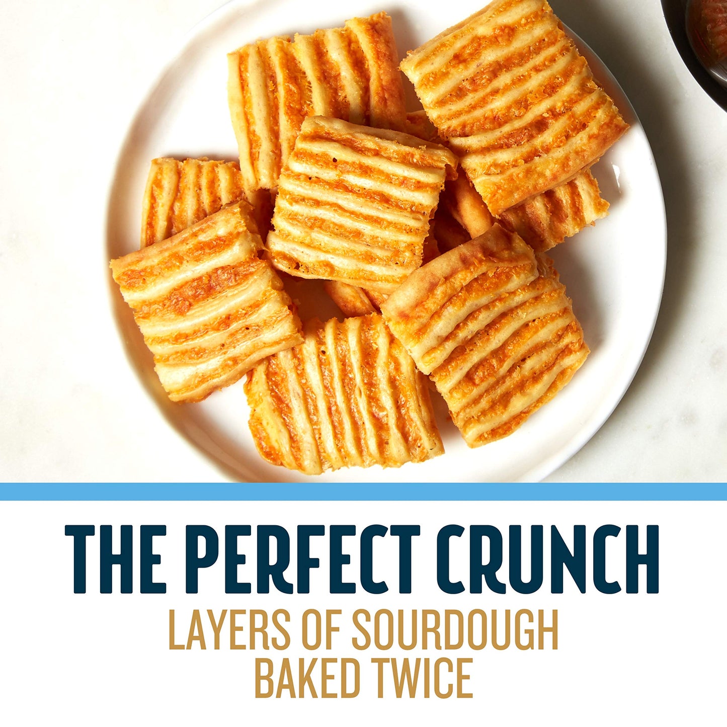 John Wm. Macy'S Cheesecrisps | Asiago & Cheddar | Twice Baked Sourdough Crackers Made With 100% Real Aged Cheese, Non Gmo, Nothi