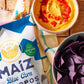 Siete Maiz Totopos Corn Tortilla Chips | Blue Corn | Gluten Free | Vegan Snacks | Non Gmo & Organic Corn Chip | Made With Avocad