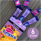 Tampico Mango Punch Drink Mix Packets, Zero Sugar, Low Calorie, 100% DV Vitamin C, 6 Count