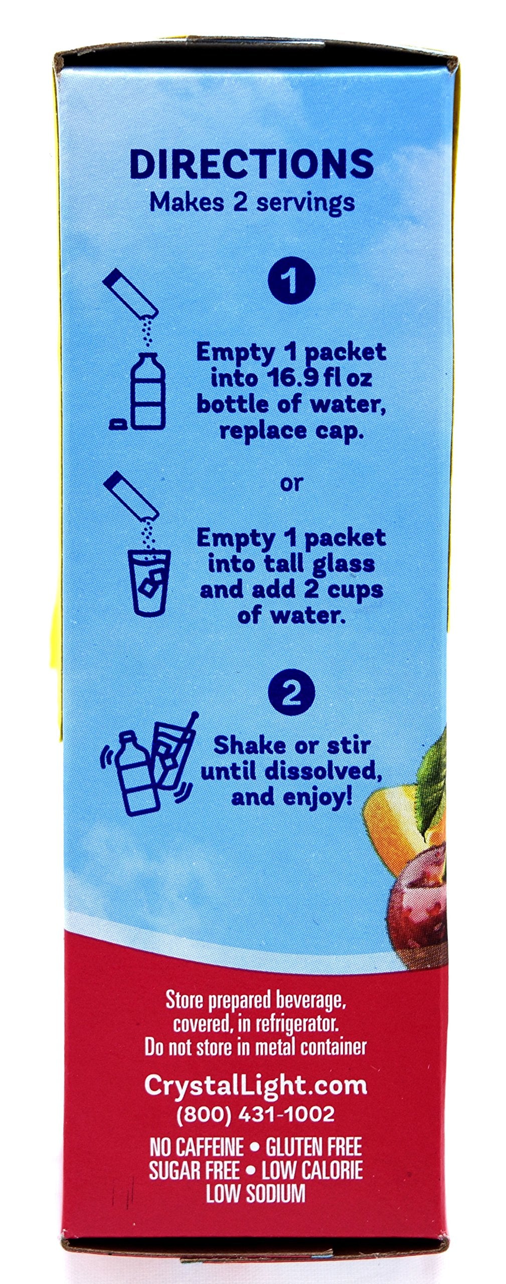 Crystal Light Fruit Punch Drink Mix, 0.9 Ounce (Pack Of 6)