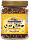 Rani Star Anise Seeds, Whole Pods (Badian Khatai) Spice 5.29oz (150g) PET Jar ~ All Natural | Gluten Friendly | NON-GMO | Kosher