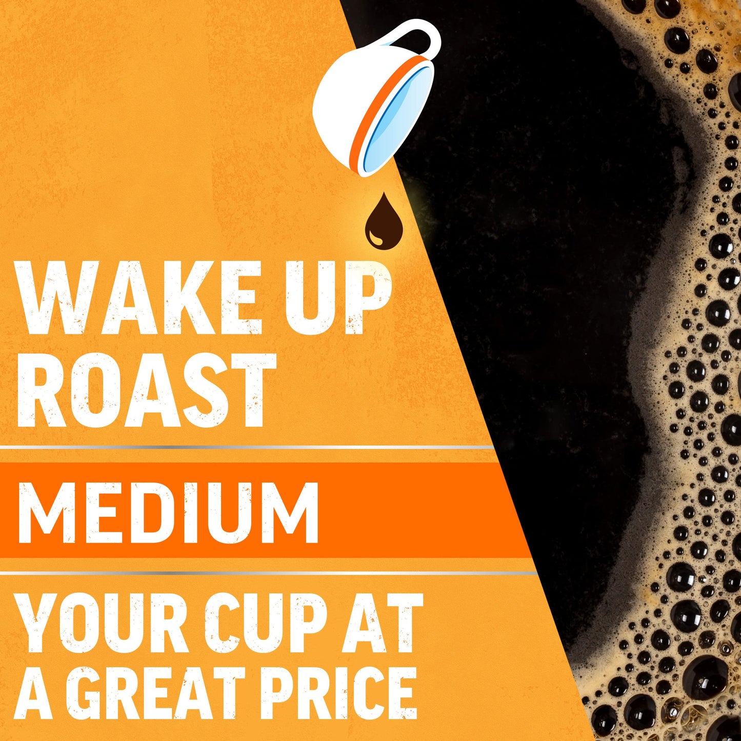 Maxwell House Wake Up Roast Medium Roast Ground Coffee (30.65 oz Canister)