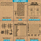 Kids Brown Paper Bags - Lunch Notes For Kids Via Printed Jokes And Games Eco Friendly Food Safe 50Pc Kraft Paper Lunch Bags For