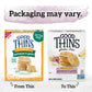 GOOD THINS Parmesan & Garlic Rice & Cheese Snacks Gluten Free Crackers, Bulk Snack Crackers, 6 - 3.5 oz Boxes