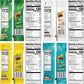Corn Nuts Variety Pack | 4 oz Bags (Pack of 6) | Loaded Taco, Chile Picante, Ranch, Original, Mexican Street Corn, and BBQ | Bul