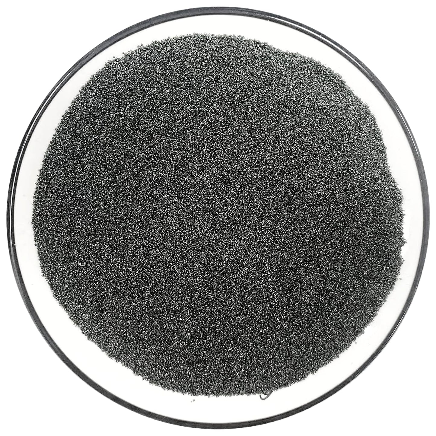 Philaeec Black Sanding Sugar Edible Sparkling Crystals For Baking Cake Decoration Cookie Ice Cream Cupcake Toppers Wedding Party