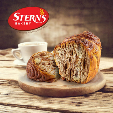 Cinnamon Babka Cake | Valentines Gift Basket | Traditional Hungarian Cinnamon Babka Bread | Holiday Gourmet Cookie Gift | Christ