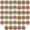 Double Donut Coffee Decaf Flavored Coffee Single Serve Cups For Keurig K Cup Brewer Variety Pack Sampler, 40 Count (Synchkg11512