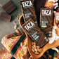 Taza Chocolate Organic Wicked Dark 95% Dark Bar Variety Pack, Vegan, 2.5 oz (4 count)