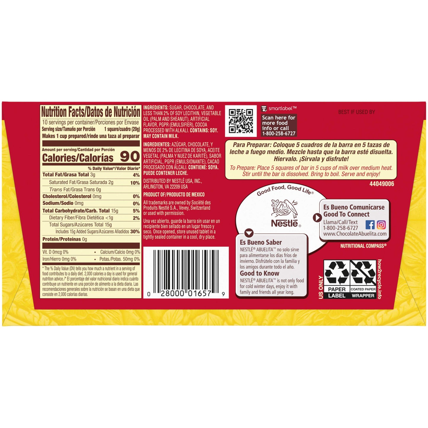 Nestle Abuelita Marqueta, 7.05 Ounce