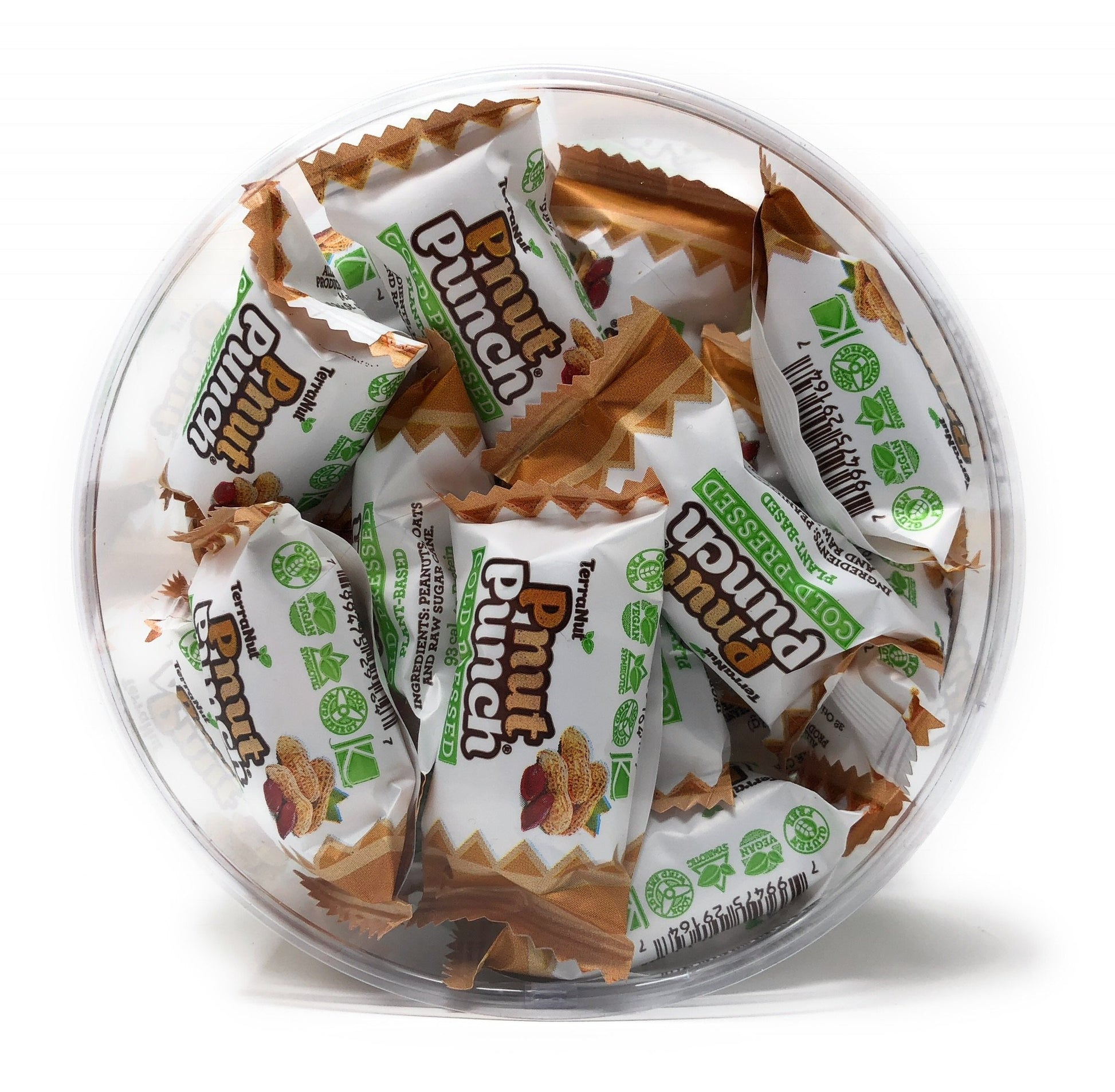 Terranut Pnut Punch Superfood Snack 24 Piece Tub (24)