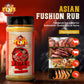 Meatsohorny Asian Fusion Rub Seasoning, No Added Gluten Bbq Spice Blend For Chicken, Steak, Beef, Turkey, Vegetables, Pork, Low