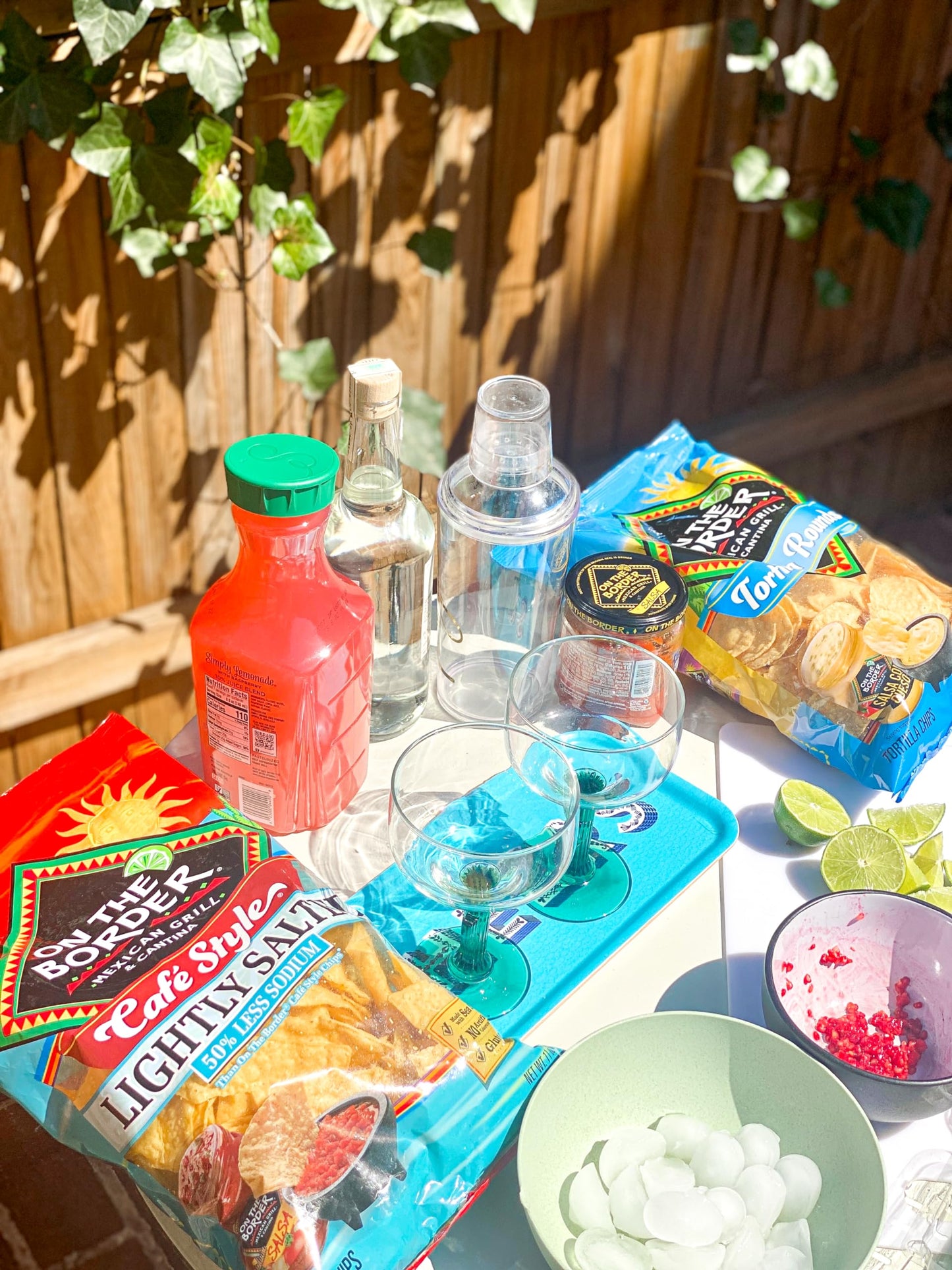 On The Border Cafe Style Tortilla Chips Lightly Salted 11 oz (Pack of 3)