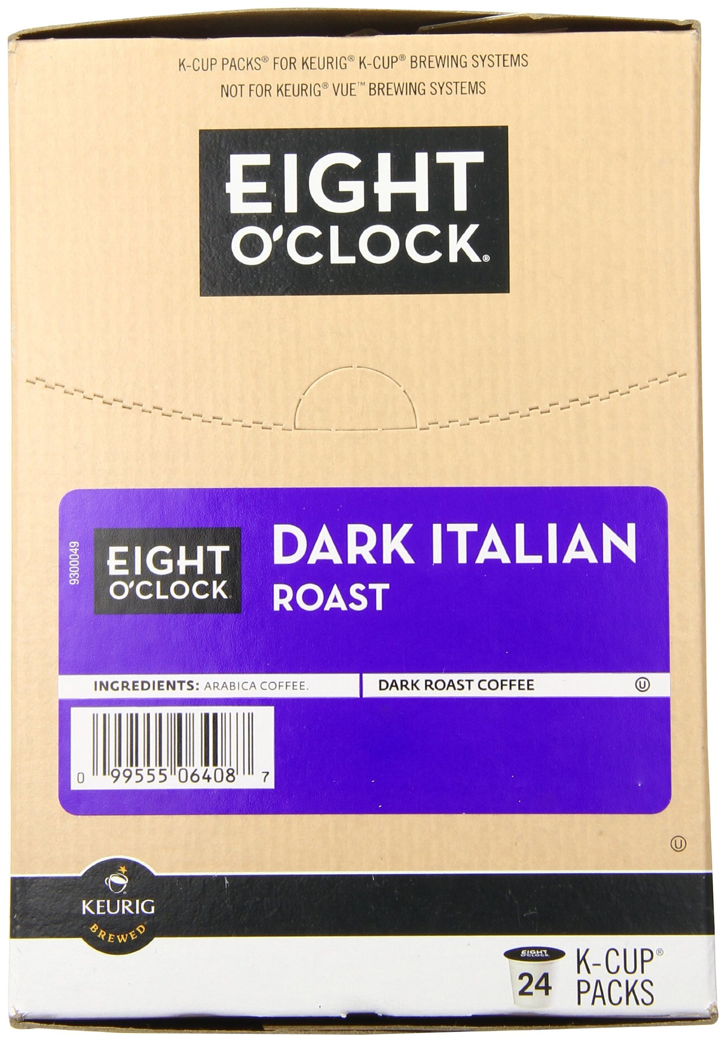 Eight O'Clock Coffee Dark Italian Roast K-Cups, 24-Count (Pack Of 2)