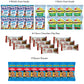 Foxy Fane 90-Count Holiday Gift Box - 90 Healthy Snacks & Treats - Perfect Variety Pack For Easter - Great For Family, Friends &