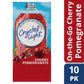 Crystal Light Sugar-Free Cherry Pomegranate Drink Mix (10 On-the-Go Packets)