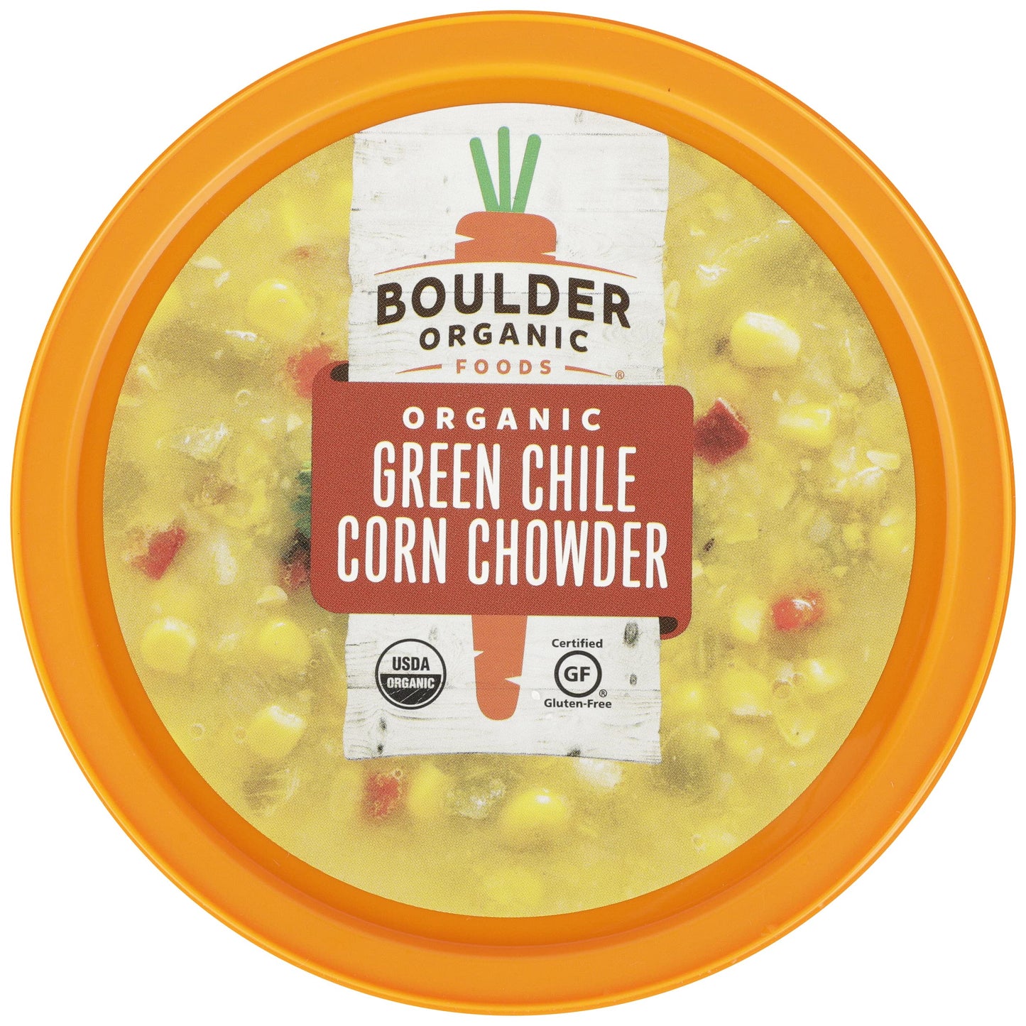 Boulder Organic Foods, Green Chile Corn Chowder, 24 Ounce