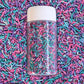 Confect Rainbow Sprinkles (Confetti Explosion)- Edible Multicolor Baking Toppings-Custom Blend Jimmies for Cake, Cupcake & Cooki