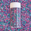 Confect Rainbow Sprinkles (Confetti Explosion)- Edible Multicolor Baking Toppings-Custom Blend Jimmies for Cake, Cupcake & Cooki