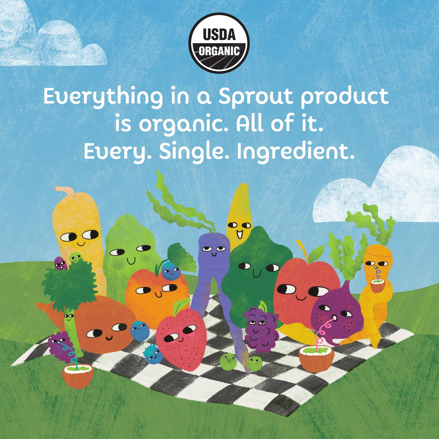 Sprout Curlz Baby Snacks 1.48 Ounce (Pack Of 6)(Packaging May Vary)